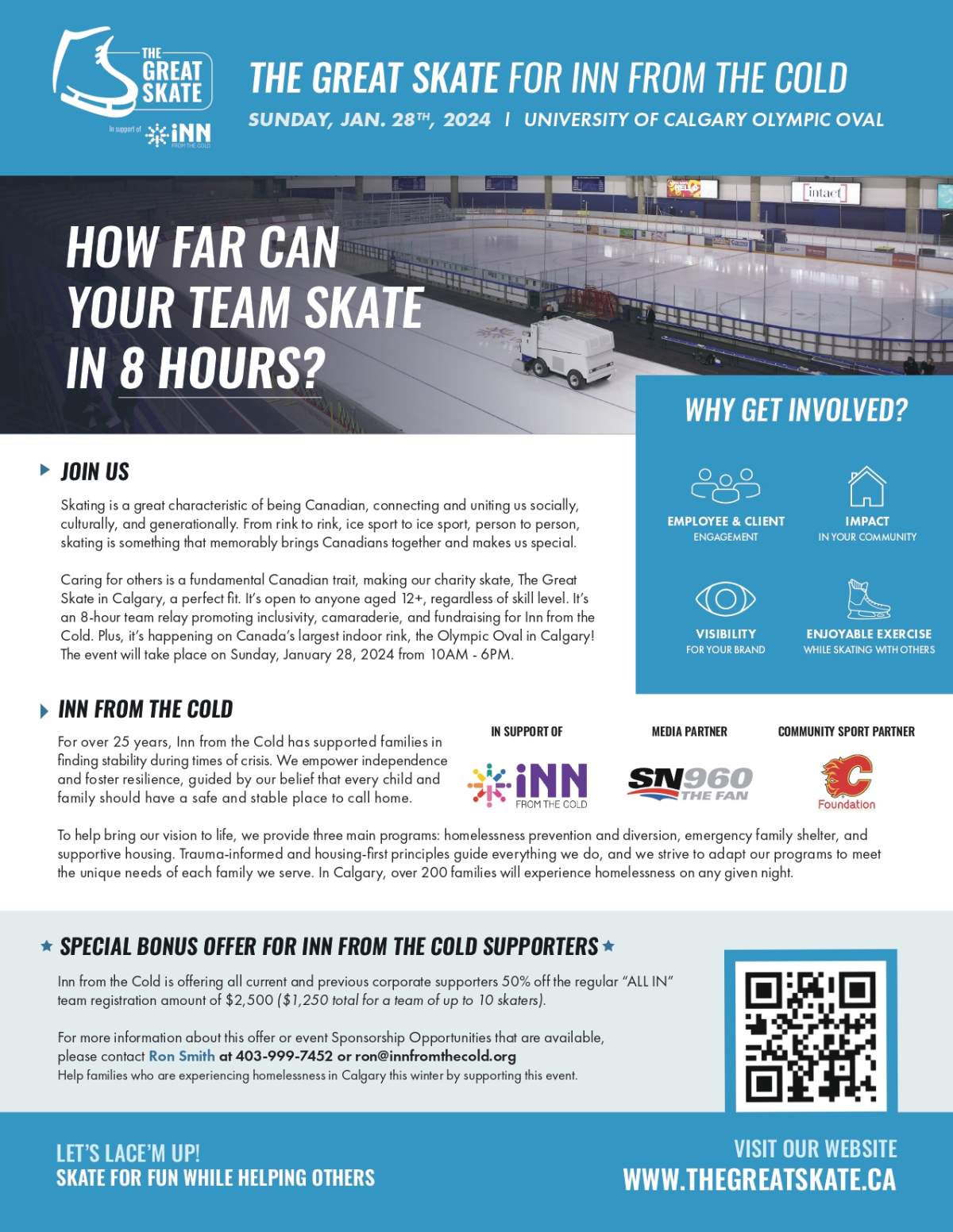 The Great Skate in support of Inn From the Cold - image