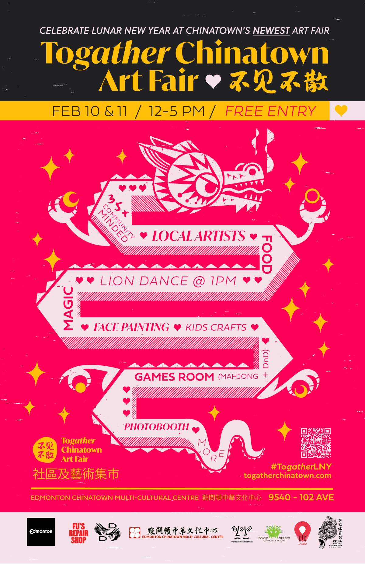 poster of Togather Chinatown Art Fair