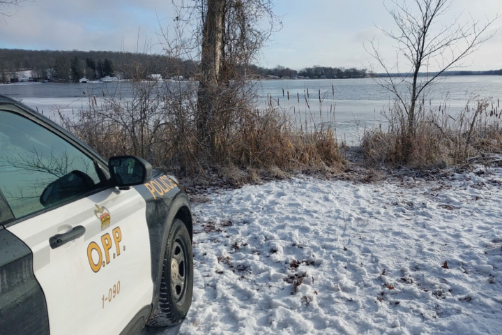OPP officer rescues pet owner who ventured into icy river to try to save dog