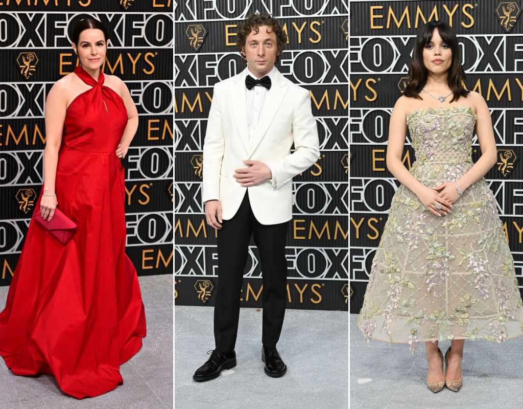 Stars arrive on the red carpet for the 2023 Emmy Awards.