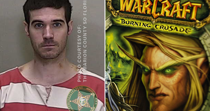 Полицията във Флорида приписва на онлайн видеоиграта World of Warcraft