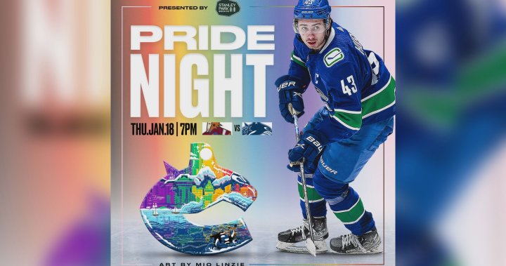 „Хокейът е за всеки“: Ванкувър Кенъкс обявява 7-ма годишна Pride Night
