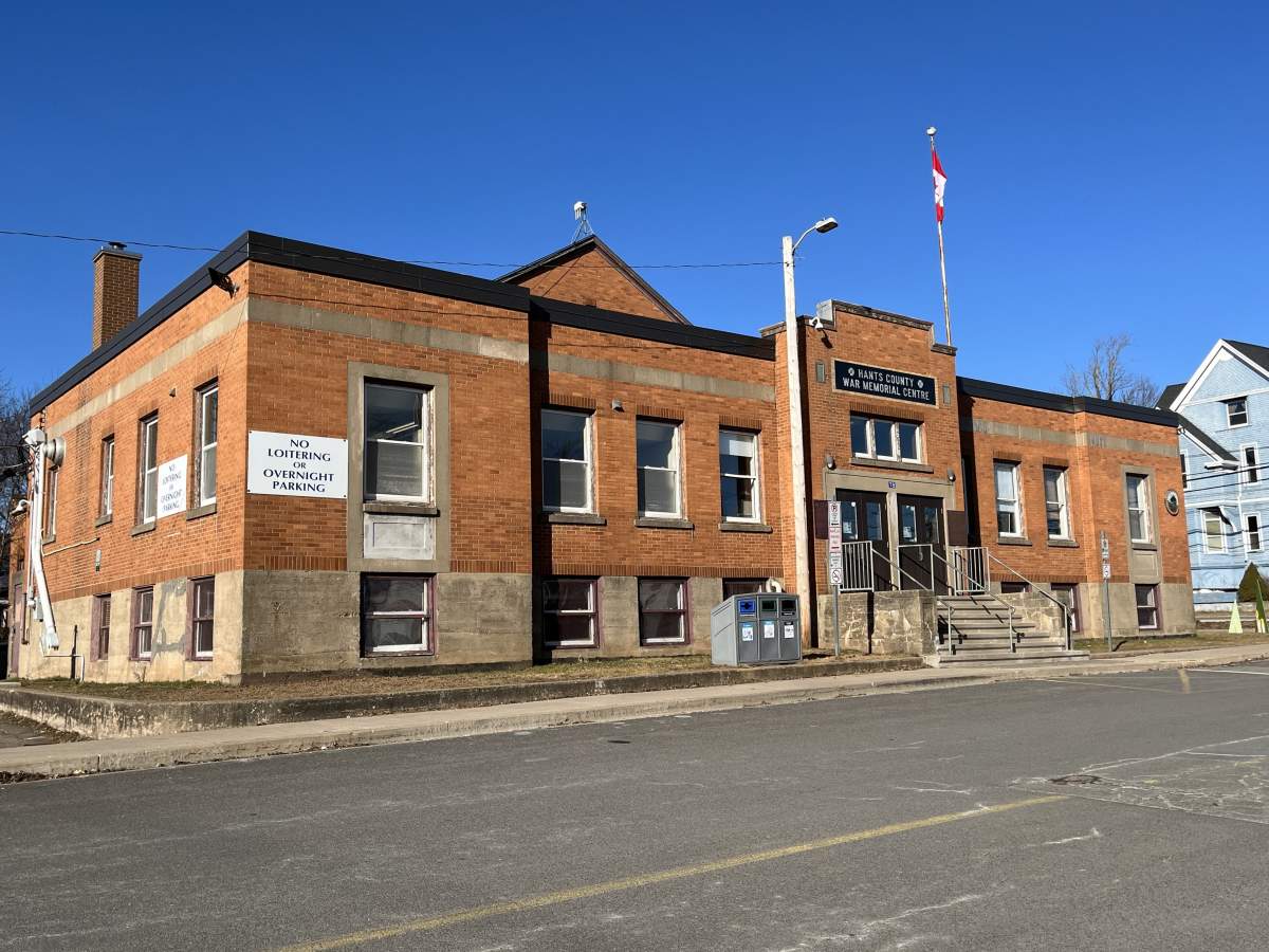 Hants County War Memorial Community Centre.