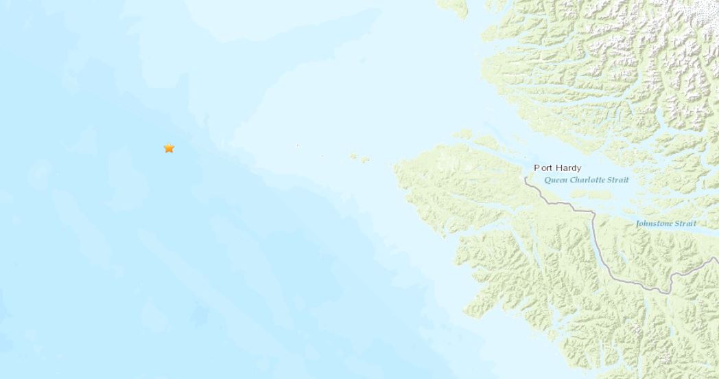 california earthquake map