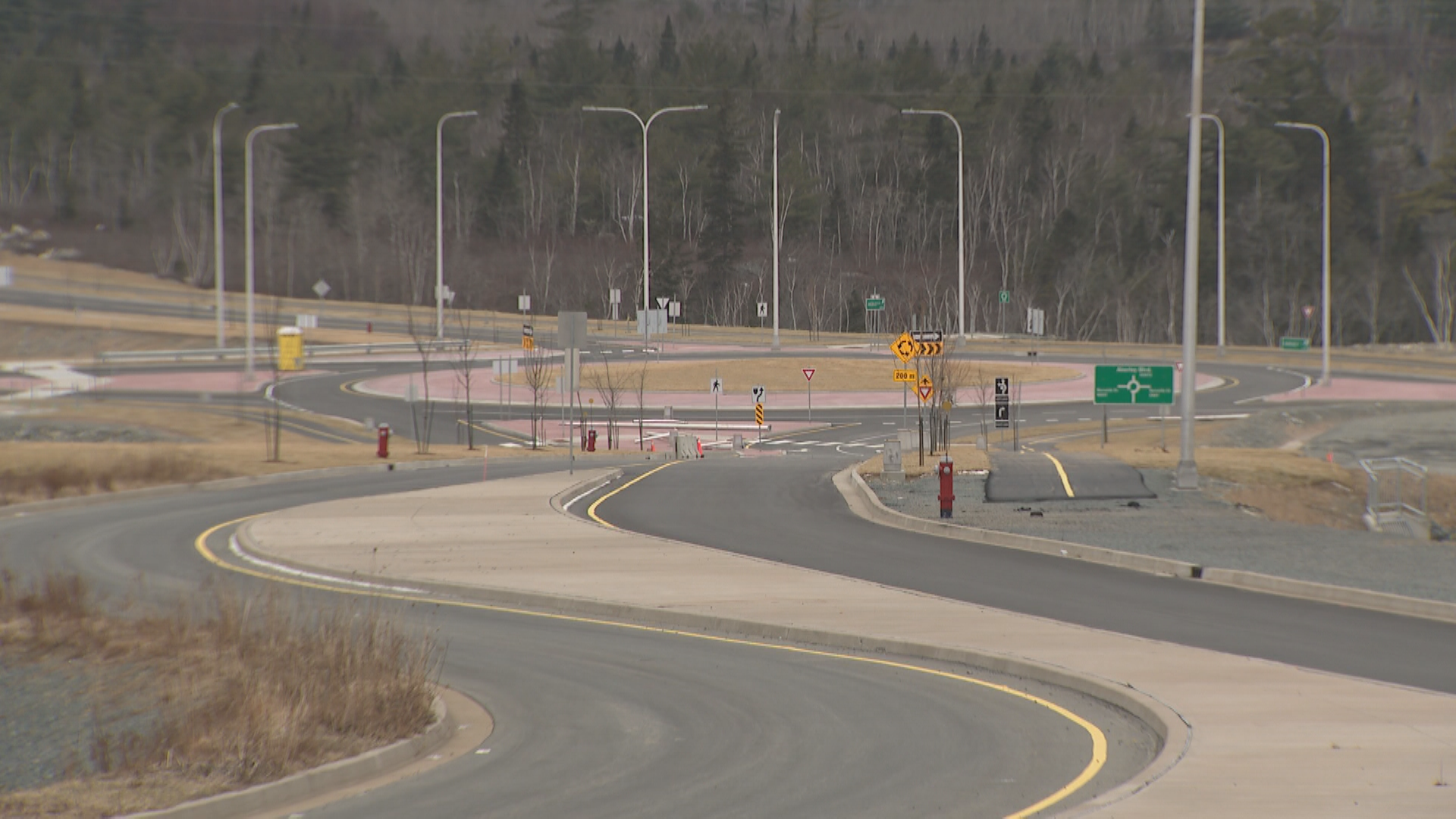 Work continues on the Burnside Connector project. The new highway is set to open in 2024.