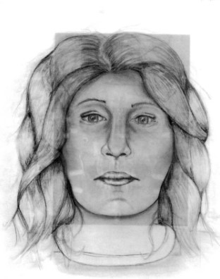 A sketch made of the woman by an artist from the Riverside County Sheriff’s Office based on a description by Keith Jesperson.