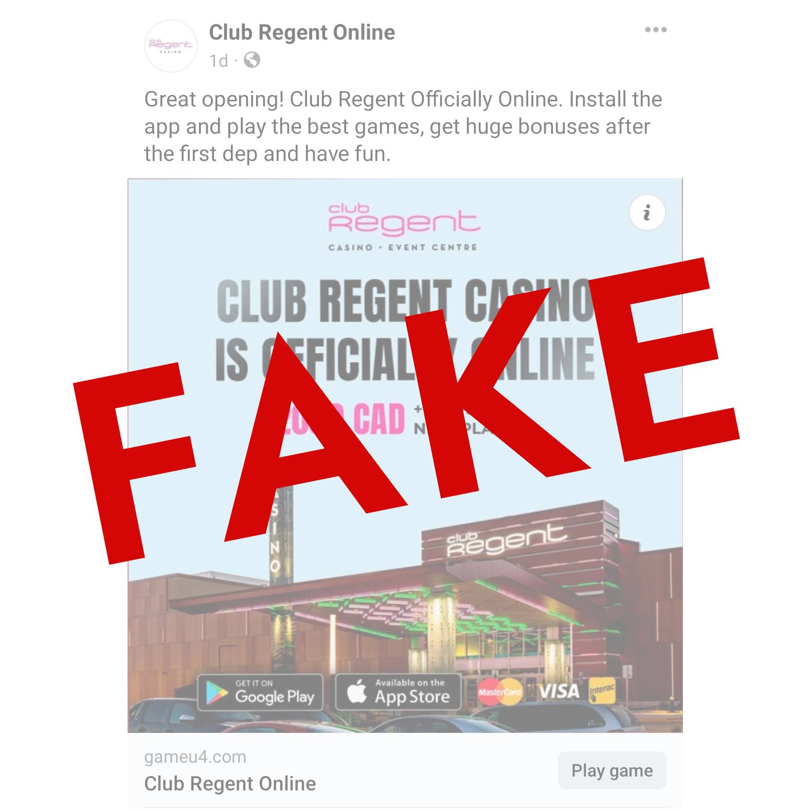 Manitoba Liquor and Lotteries MBLL предупреждава посетителите на казиното в