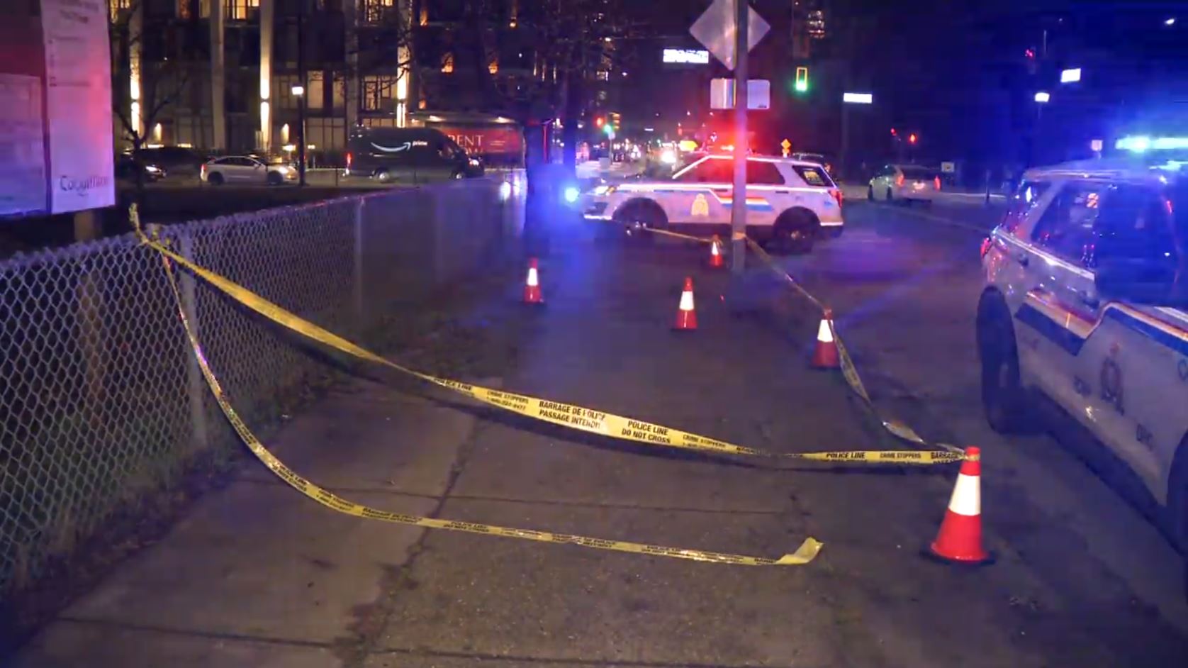 Маунтис в Кокитлам Британска Колумбия каза че при трета стрелба