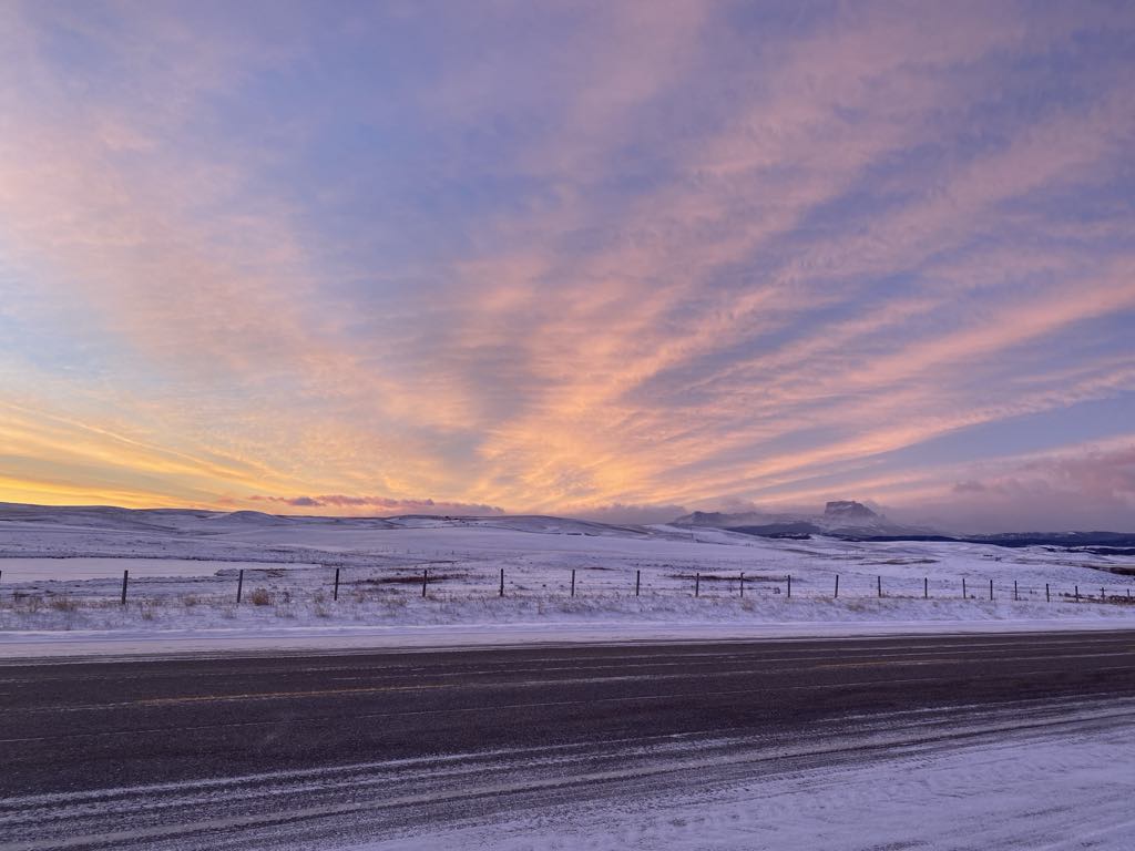 Южна Алберта видя мека зима но след този уикенд снеговалеж