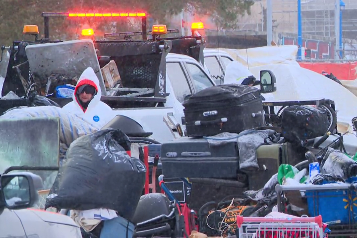 Body discovered as city and police dismantle 7th Edmonton homeless encampment