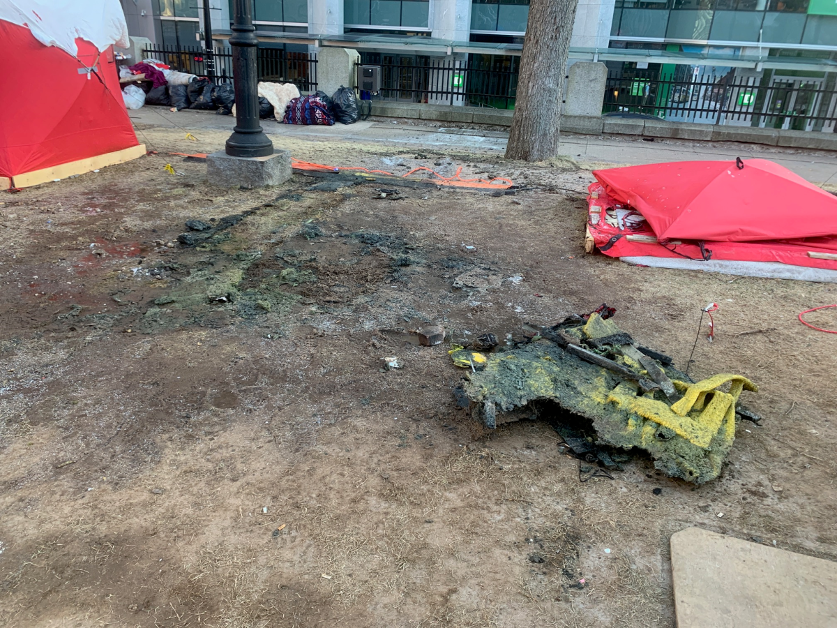 The cause of the fire is undetermined, officials say.