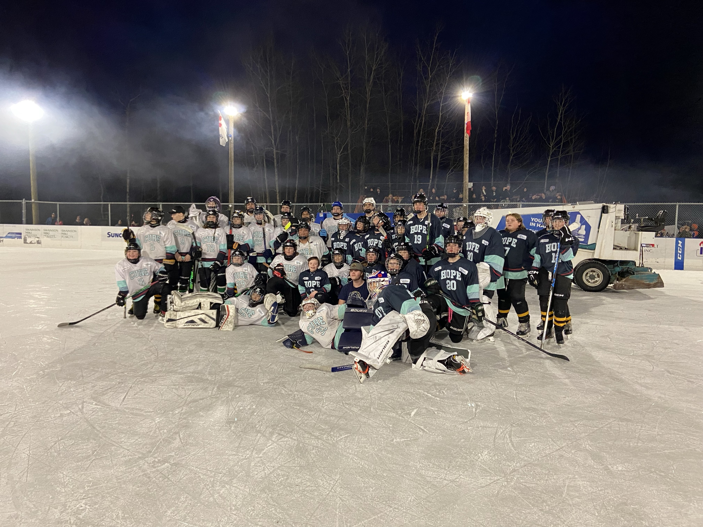 World’s Longest Hockey Game junior edition, wraps up east of Edmonton