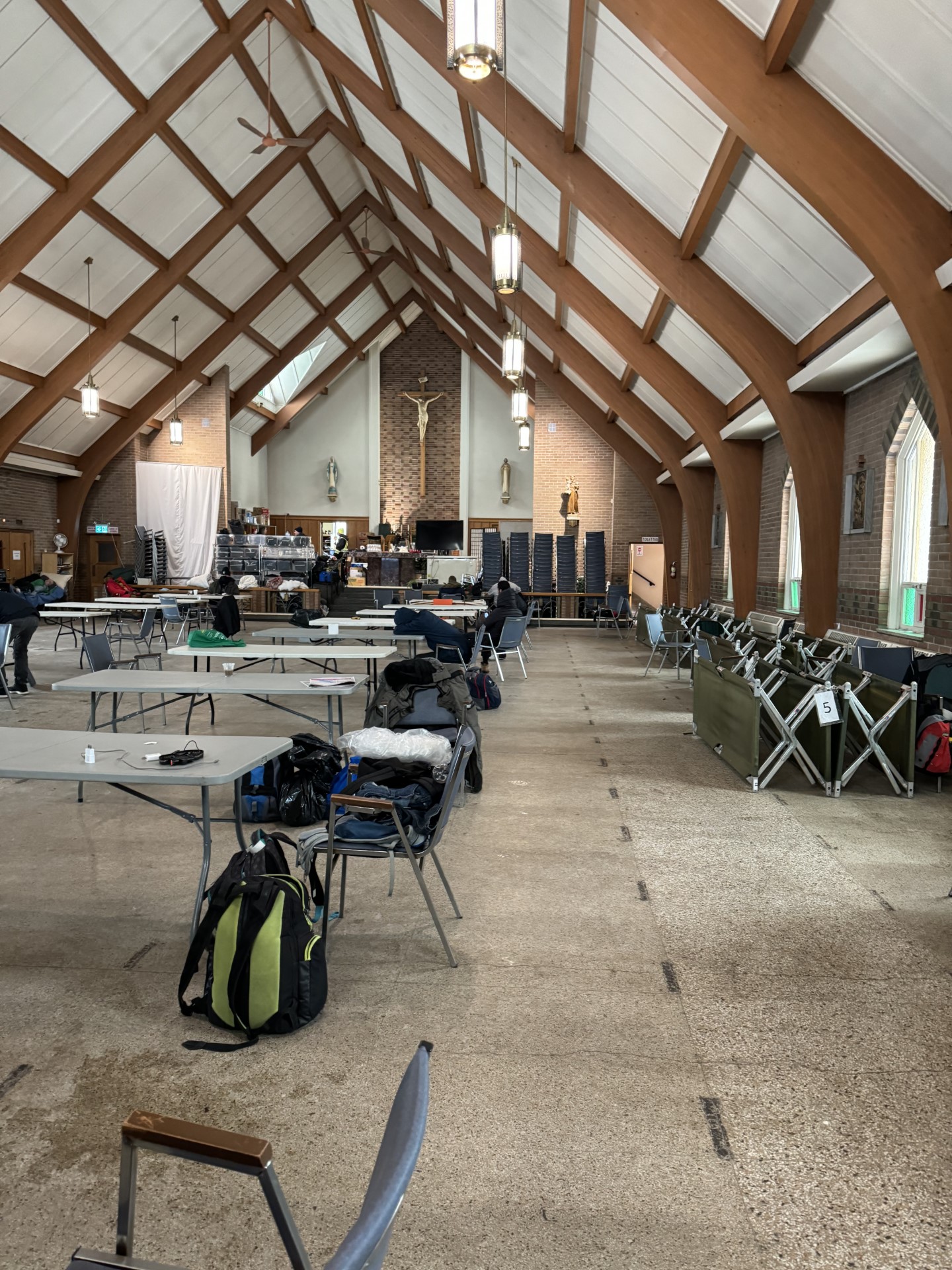 Кметът на Longueuil Que обещава да не разглобява многобройните палаткови