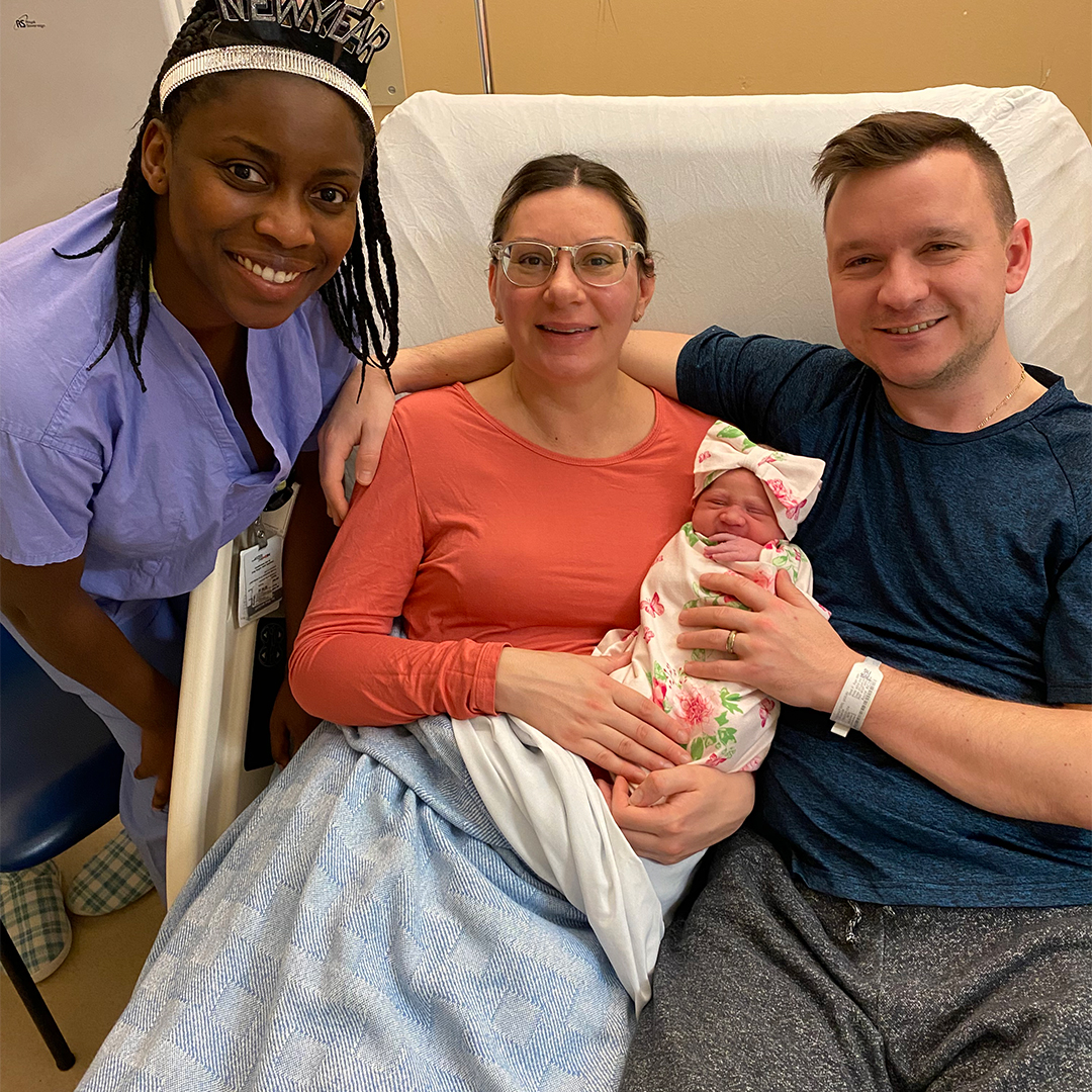 B.C.’s first baby of 2024 born in New Westminster