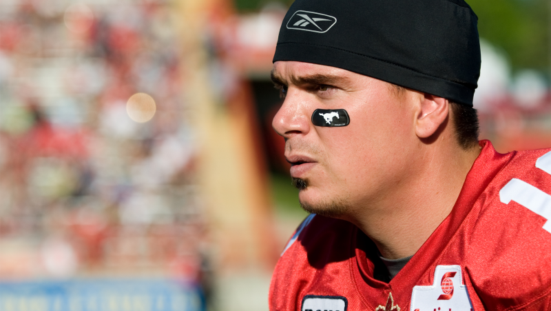 Former Calgary Stampeder's punter Burke Dales has died, the team said in a news release on Sunday afternoon.