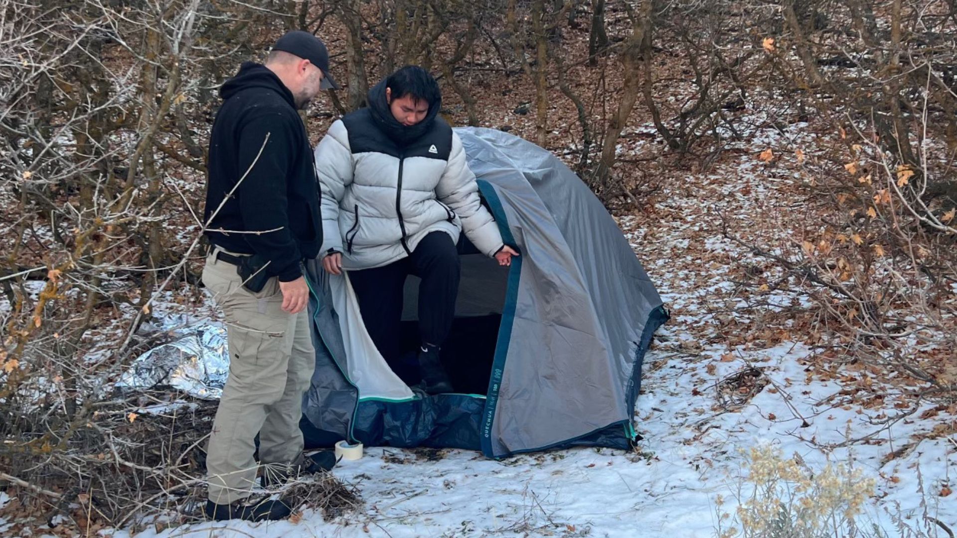 17 годишен китайски студент по обмен беше намерен жив в палатка