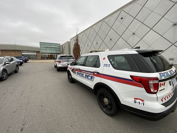 Police investigate after a jewelry store in Richmond Hill's Hillcrest Mall was robbed Jan. 6.