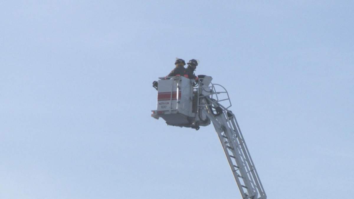 The Saskatoon Fire Department is responding to a blaze at P&H Milling on Friday.