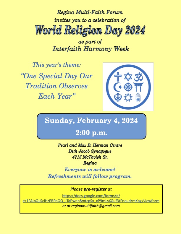 Interfaith Event for World Religion Day - GlobalNews Events