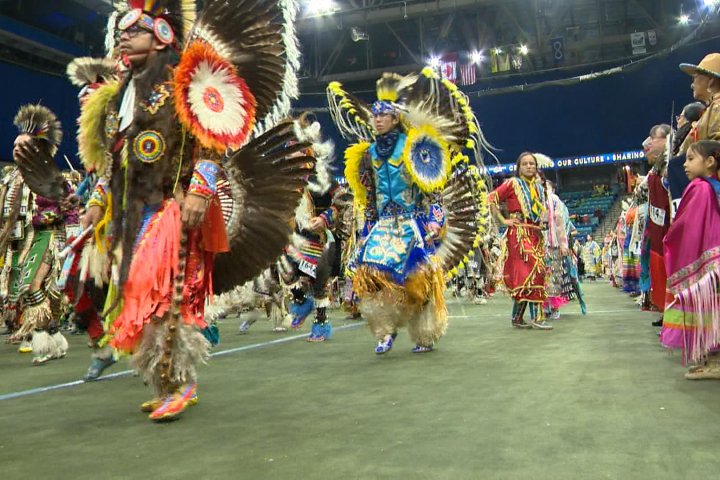 Regional powwow rings in new year at SaskTel Centre