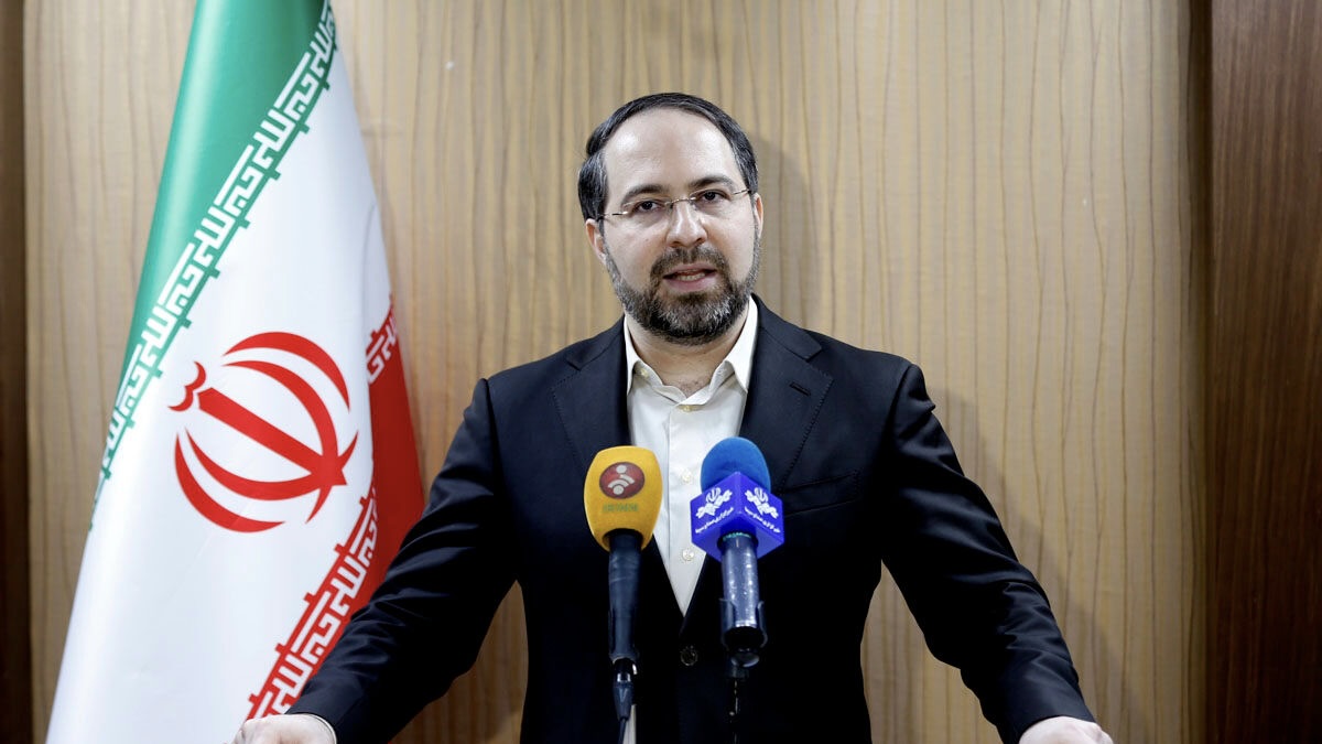 Seyed Salman Samani, when he was spokesperson for Iran’s ministry of interior.