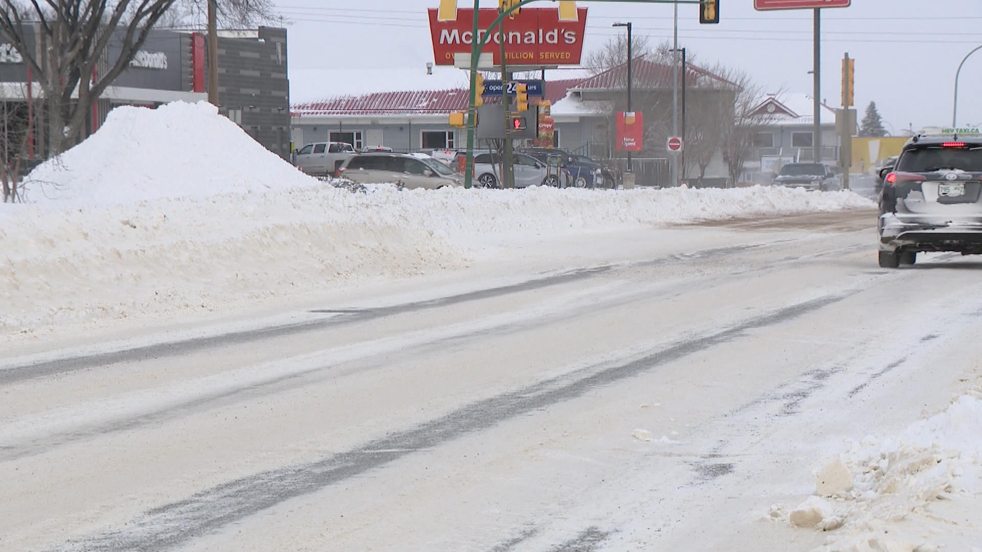 Саскатун беше взривен от вторник следобед до сряда сутринта с