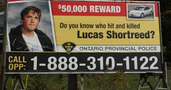 Провинциалната полиция на Онтарио каза че е издала награда от