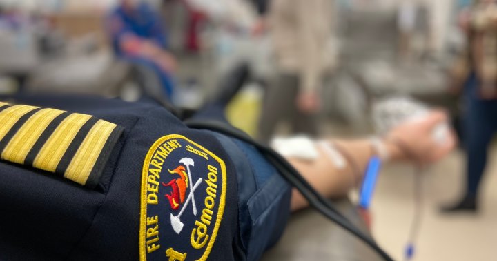 埃德蒙顿急救人员合作增加献血数量