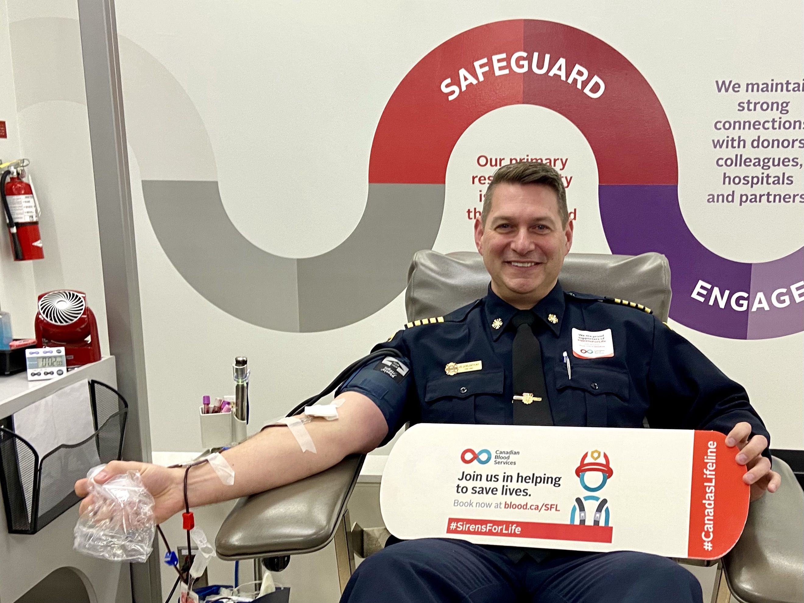 Edmonton First Responders Partner To Increase Blood Donations   Sirens2 