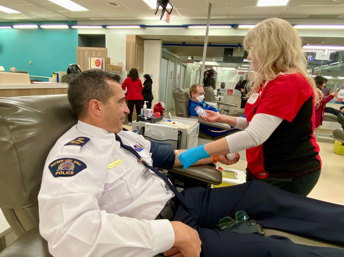 About 20 different emergency workers are taking part this year's Sirens for Life Alberta Challenge.