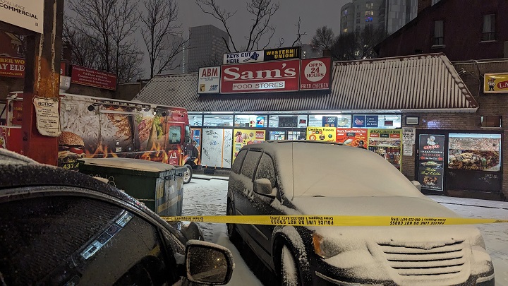 Responding officers say the victim was not immediately located, but shell casings were found, and a firearm was seized.