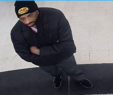 Police are searching for a man who officers believe may have been involved in as many as five separate crimes this week.