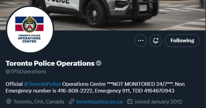 Полицейската служба в Торонто казва че е започнала да деактивира