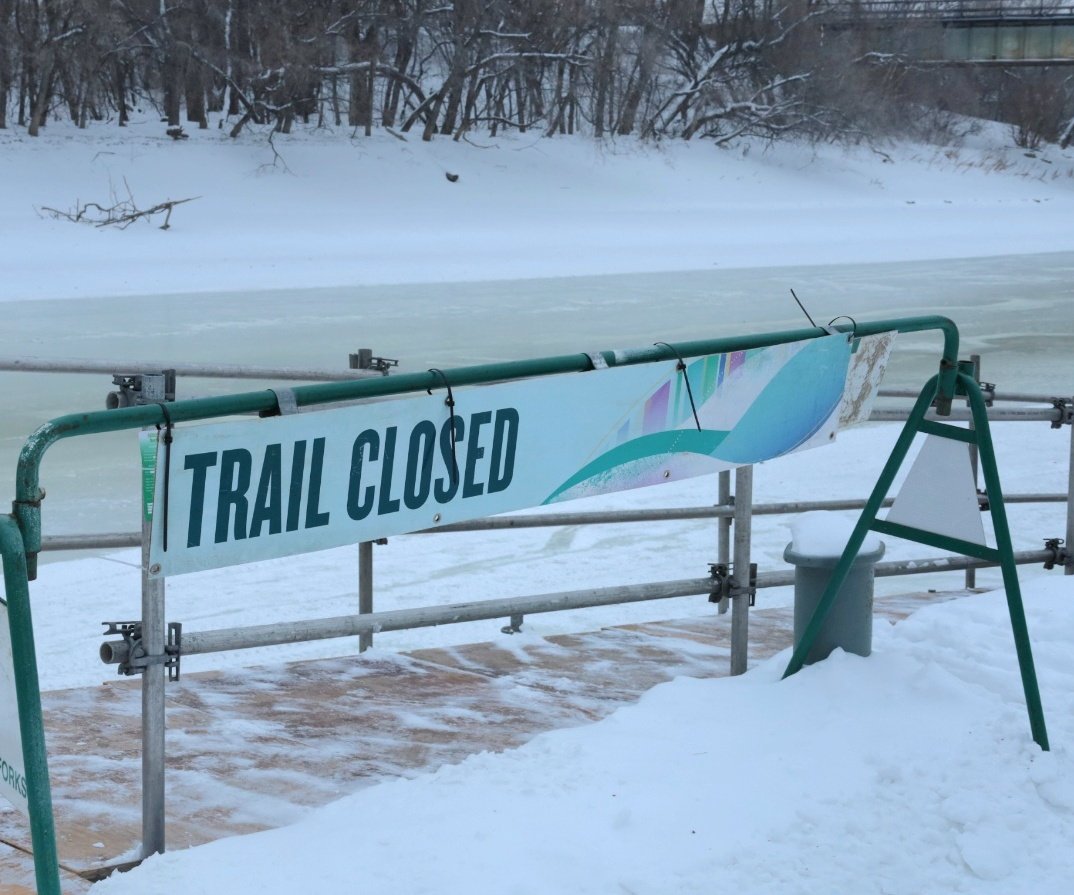 The Forks River Trail shuts down again due to high water levels