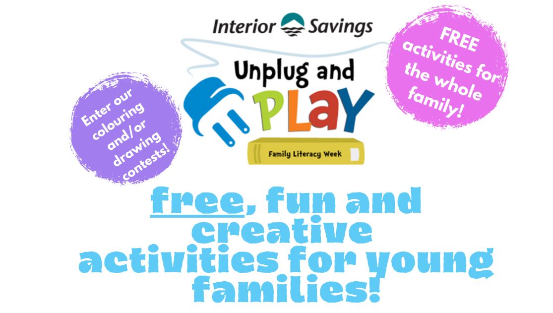 The 10th annual Unplug & Play Family Literacy Week event is kicking off its festivities at Parkinson Rec Centre in Kelowna on Sunday.
