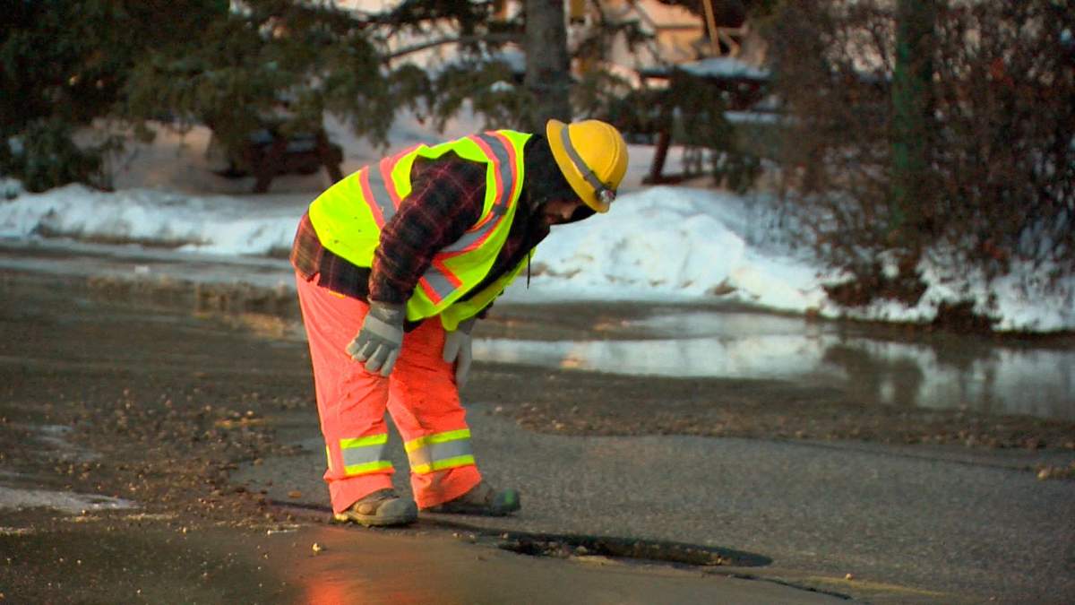 St. Augustine School in Saskatoon is closed Tuesday due to a watermain break.