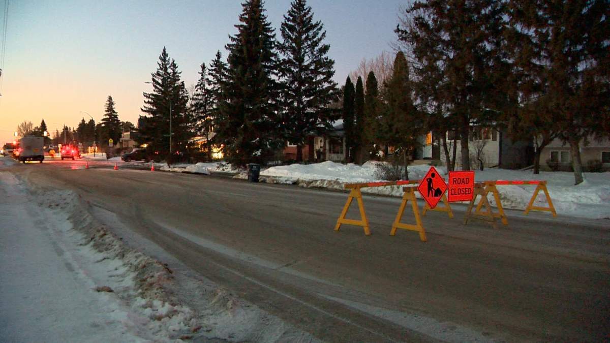 St. Augustine School in Saskatoon is closed Tuesday due to a watermain break.