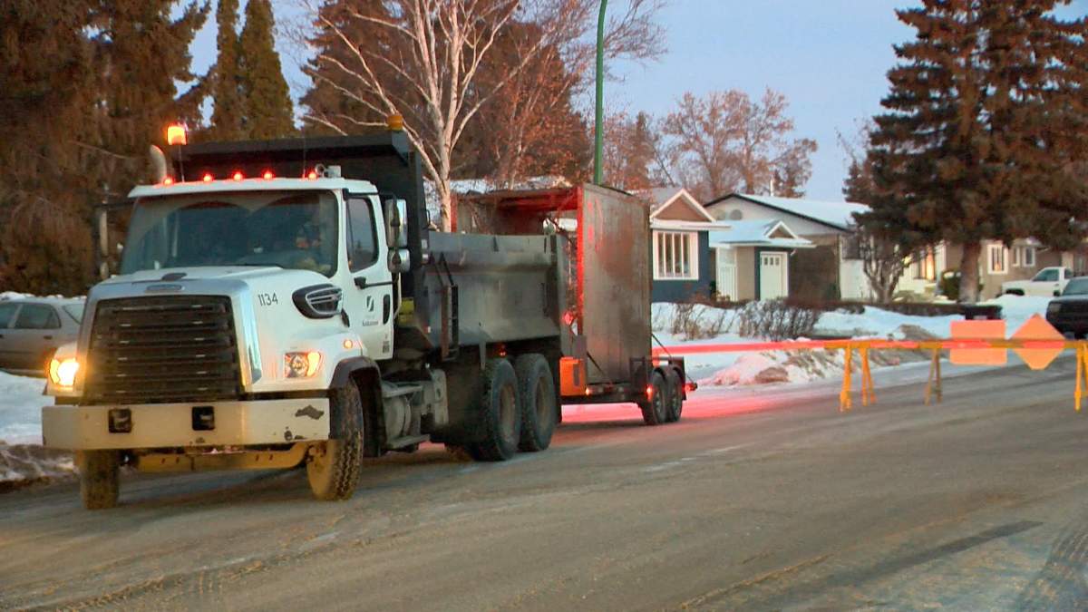 St. Augustine School in Saskatoon is closed Tuesday due to a watermain break.
