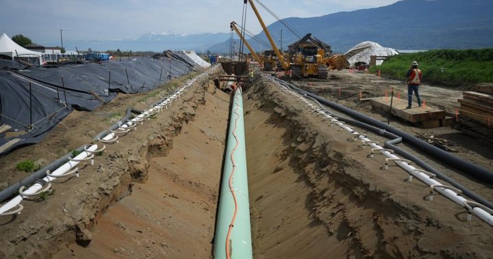Разширяването на Trans Mountain Pipeline ще бъде завършен до края