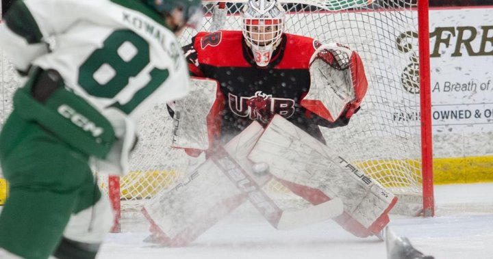 Мъжкият отбор по хокей на UNB печели 30 последователни мача за перфектен редовен сезон