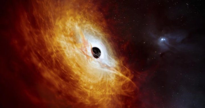 Слънце в черна дупка: Астрономите откриха това, което може да е най-яркият обект във Вселената