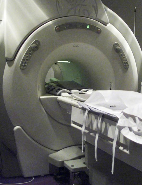 The chief of a First Nation in Nova Scotia has filed a lawsuit against two Halifax radiologists alleging they conducted medical tests on her and other members of the Pictou Landing First Nation without their consent. An MRI machine is seen at a clinic in Calgary, Thursday, Nov. 28, 2002. THE CANADIAN PRESS/Adrian Wyld.