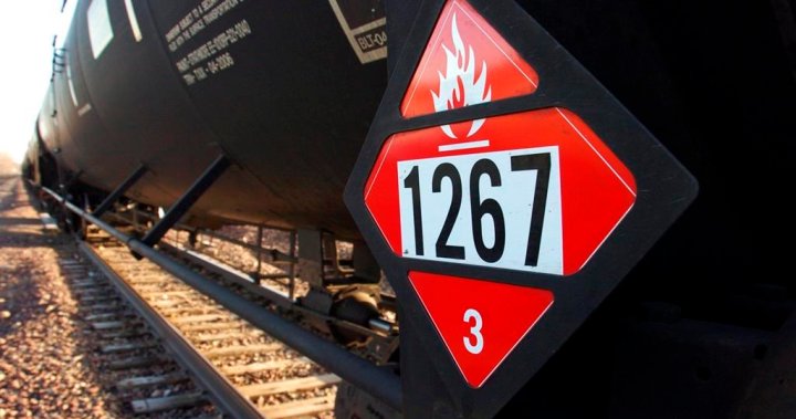 Железопътните доставки на суров петрол скочиха през последната половина на 2023 г., тъй като добивът на петрол в Алберта нараства