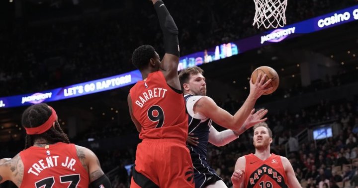 Mavs snap two-game skid with win over Raptors
