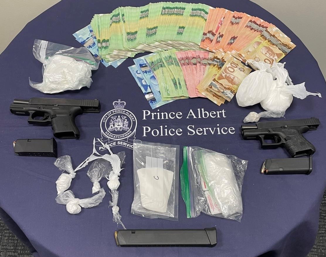 Five men from Ontario were arrested following a drug trafficking investigation in Prince Albert.