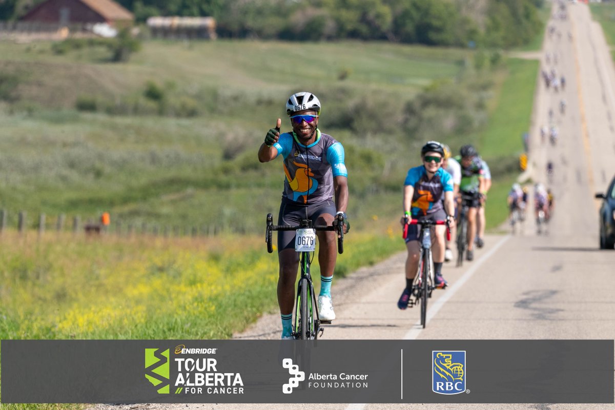 Tour Alberta For Cancer; supported by Global Calgary & QR Calgary - image