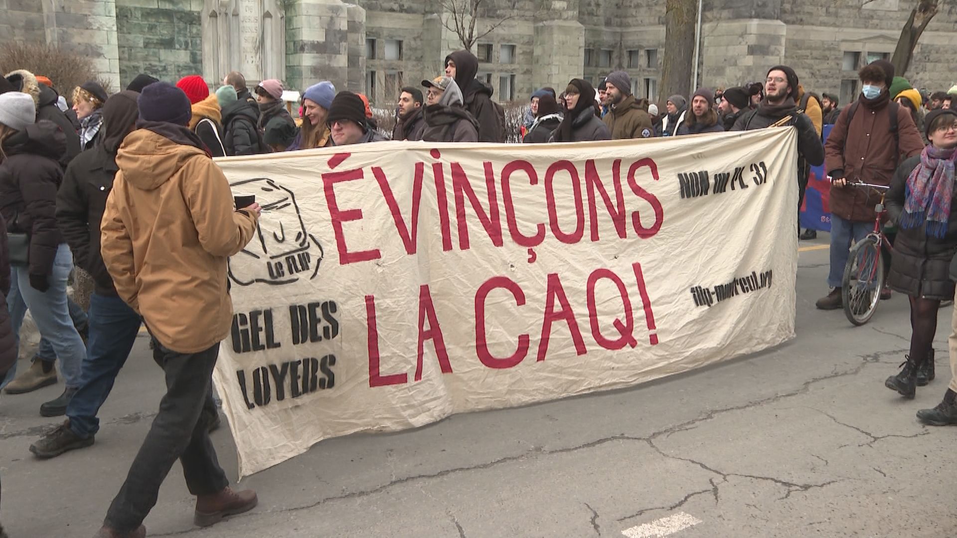Montrealers protest to denounce Bill 31, Quebec’s controversial housing bill