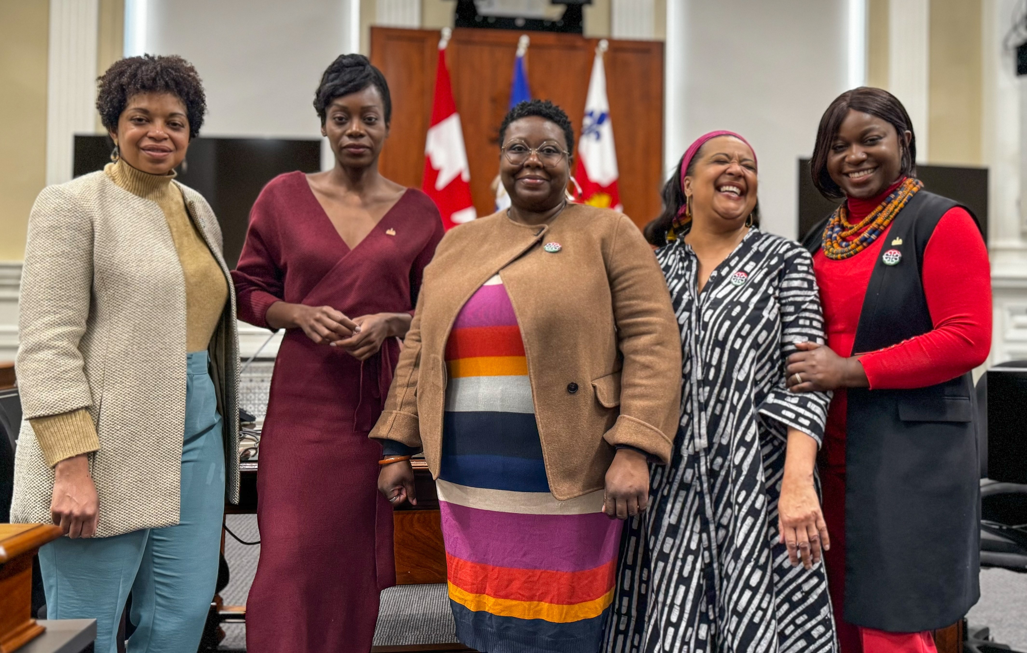 Среща на политически служители от черния Квебек в Монреал Север