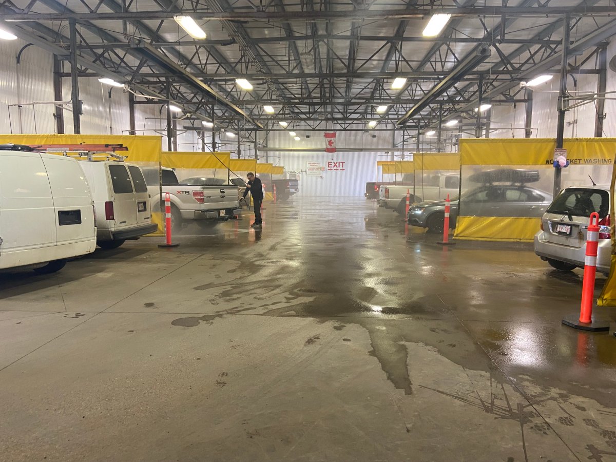 Big City Auto and Truck Wash in Morinville, Alta. is asking for compensation following the ban on non-essential water use.