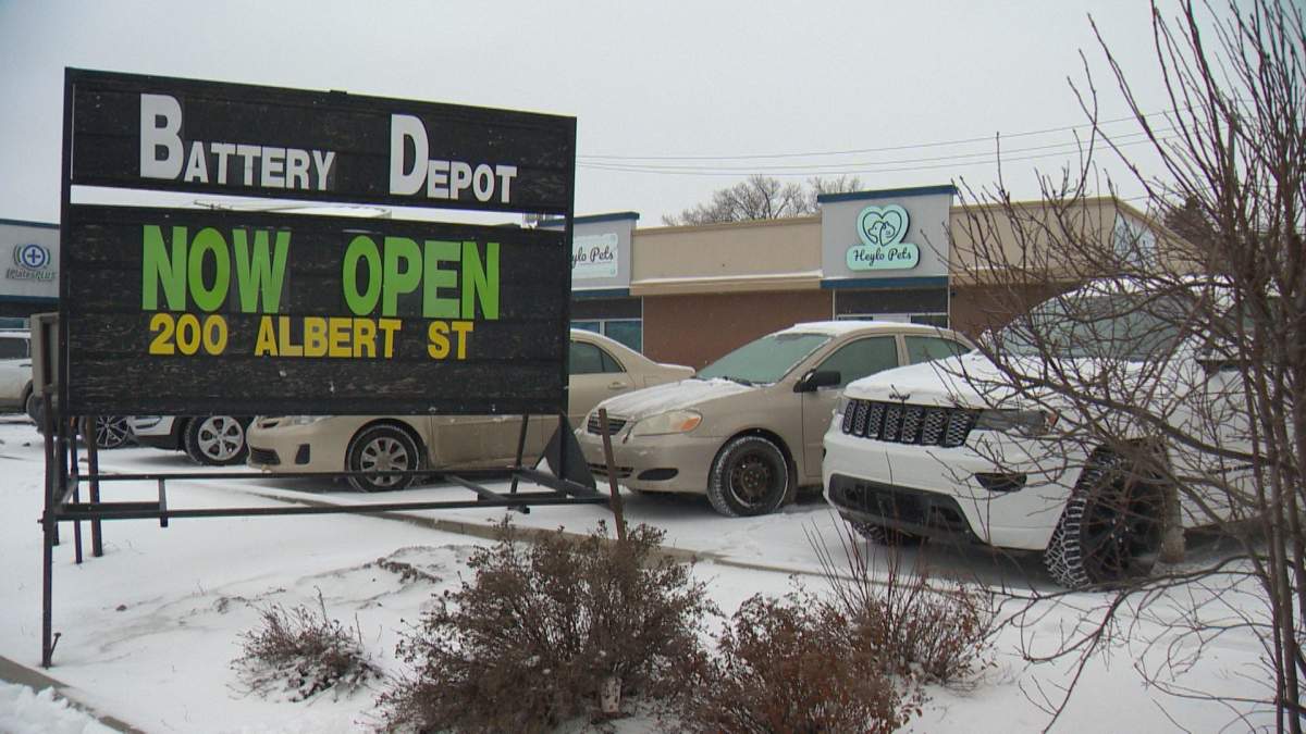 The CAA Battery Depot, which is the former Regina Battery Depot, has reopened at a new location after being temporarily closed due to a fire last November.